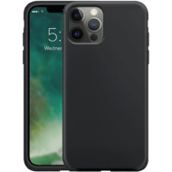 xqisit Silicone Case Anti Bac for iPhone 12 /  12 Pro black