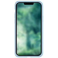 xqisit Silicone Case Anti Bac for iPhone 14 Plus Blue Fog