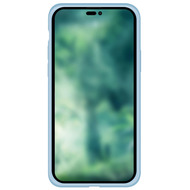 xqisit Silicone Case Anti Bac for iPhone 14 Pro Blue Fog