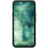 xqisit Silicone Case Anti Bac for iPhone 14 Pro Max Eucalyptus
