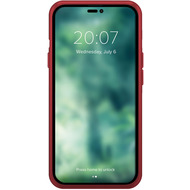 xqisit Silicone Case Anti Bac for iPhone 14 Pro rot