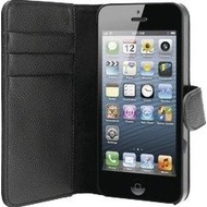 xqisit Wallet Case fr Apple iPhone 5/ 5S/ SE, schwarz