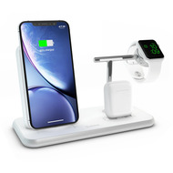 ZENS Aluminium Stand + Apple Watch + Dock, Qi, weiß, ZEDC07W/ 00