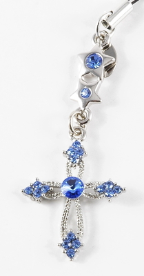 Stylebazar Cross-Ornamental-Sapphire