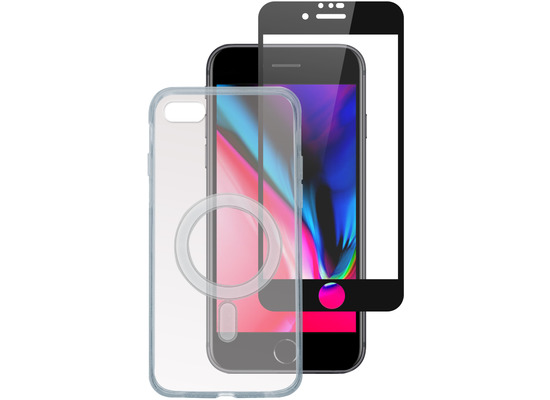 4smarts 360 Starter Set X-Pro Full Cover Glas Apple iPhone SE3 / SE2 / 8 / 7