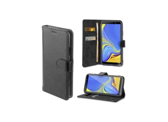 4smarts Premium Flip-Tasche URBAN fr Samsung Galaxy A7 (2018) all-black