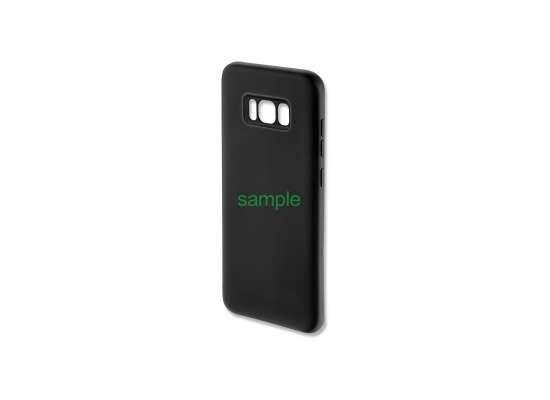4smarts Silikon Case CUPERTINO fr Galaxy S8+ schwarz