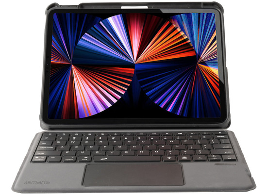 4smarts Tastatur Case 2in1 Solid Pro QWERTZ fr Apple iPad 10.9 schwarz