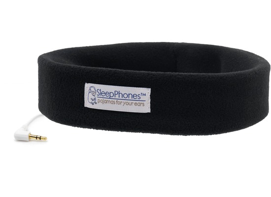 AcousticSheep Stirnband Stereo Kopfhörer SleepPhones XL, schwarz