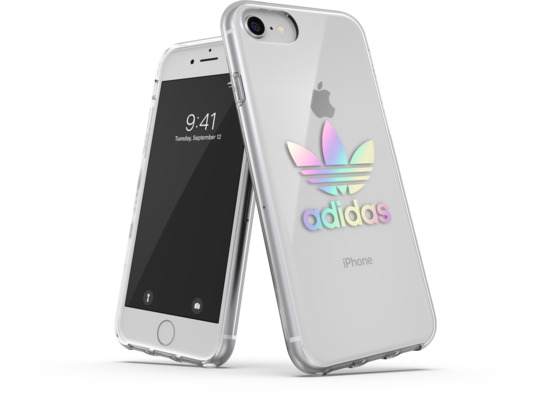 adidas OR Clear Case Entry FW19 for iPhone 6/6S/7/8 holographic