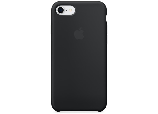 Apple iPhone 7/8 Silicone Case - Black