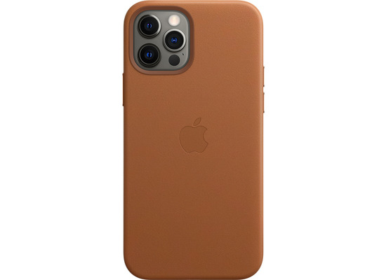 Apple Leder Case iPhone 12/12 Pro mit MagSafe (sattelbraun)