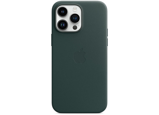 Apple Leder Case iPhone 14 Pro Max mit MagSafe waldgrn
