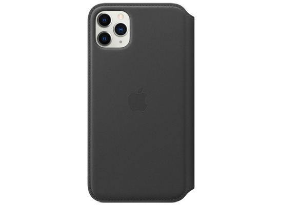 Apple Leder Folio iPhone 11 Pro Max schwarz