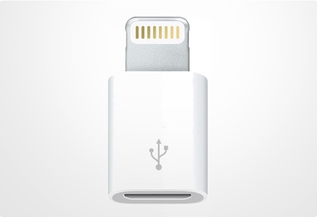 Apple Lightning auf Micro-USB Adapter
