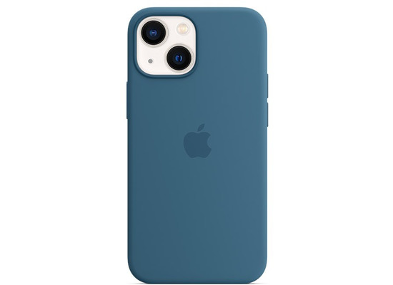 Apple Silikon Case iPhone 13 mini mit MagSafe eisblau