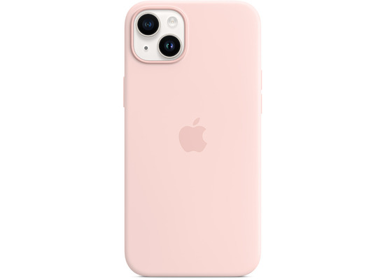 Apple Silikon Case iPhone 14 Plus mit MagSafe kalkrosa