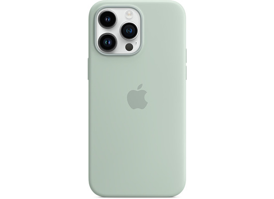 Apple Silikon Case iPhone 14 Pro Max mit MagSafe agavengrn