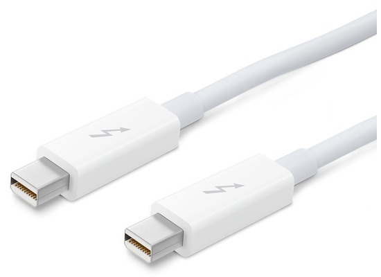Apple Thunderbolt Kabel (0.50 m) - wei