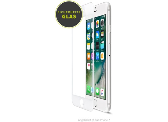 Artwizz CurvedDisplay for iPhone 6, 7 & 8 (Glass Protection), white