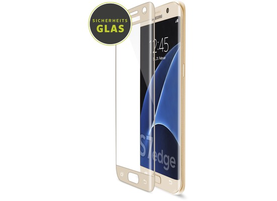Artwizz CurvedDisplay for Samsung Galaxy S7 edge (Glass Protection), gold