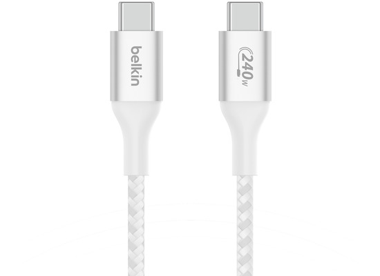 Belkin BOOST CHARGE 240W USB-C auf USB-C Kabel, 2m, weiss