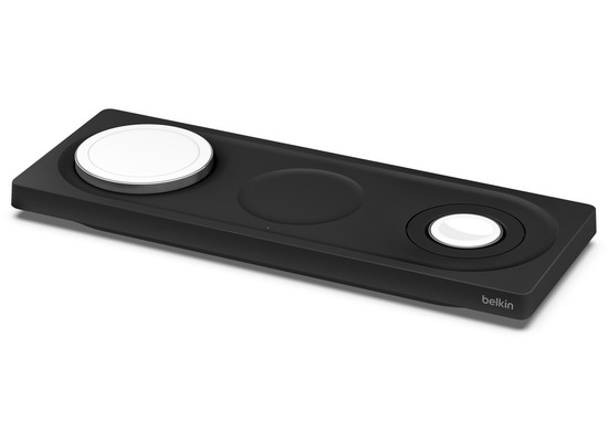 Belkin Drahtloses 3-in-1-Ladepad mit MagSafe iPhone 12/13 blk
