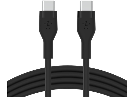 Belkin Flex USB-C/USB-C Kabel, Schnellladen bis 60W,1m schwarz