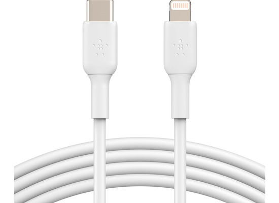 Belkin Lightning/USB-C Kabel PVC, mfi zertifiziert, 1m, wei