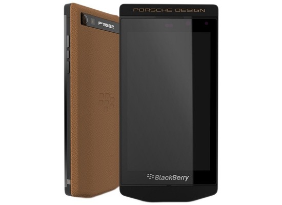 Blackberry P9982 Porsche Design 4G NFC 64GB, cognac
