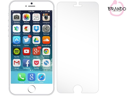 Brando Screen Protector Ultra Clear fr Apple iPhone 6
