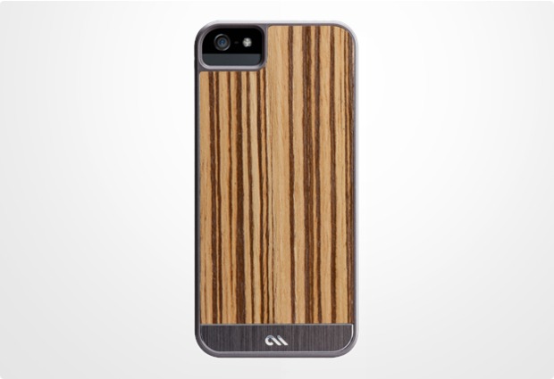case-mate Artistry Woods fr iPhone 5, Zebrawood