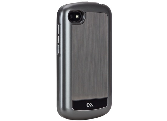 case-mate barely there Brushed Aluminum fr BlackBerry Q10, silber