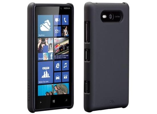 case-mate Barely There Cases Lumia 820 black-grey