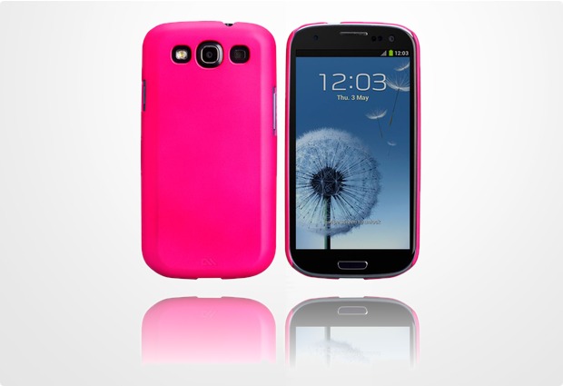 case-mate barely there fr Samsung Galaxy S3, Electric Pink