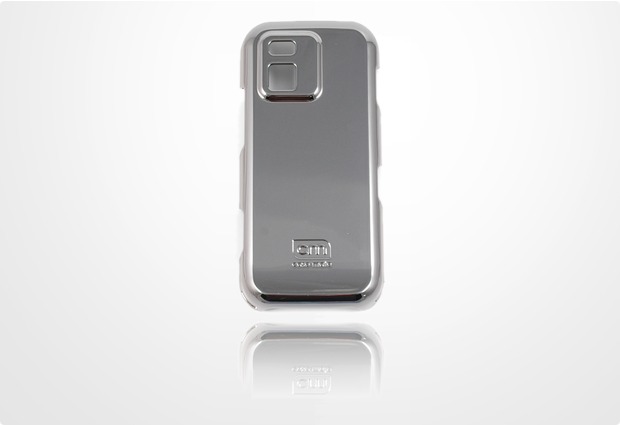 case-mate barely there fr Nokia N97 mini, silber-metallic