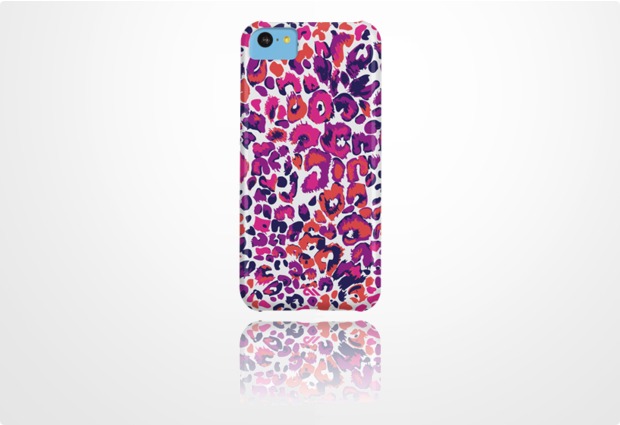 case-mate barely there Prints fr iPhone 5C, Painted Cheetah
