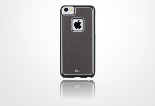 case-mate barely there Sleek fr iPhone 5C, Aluminium Silver