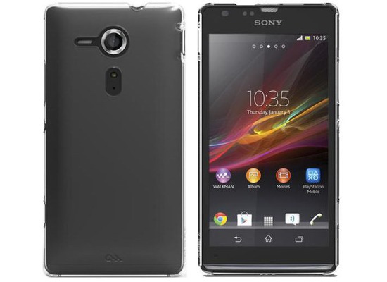 case-mate barely there fr Sony Xperia SP, transparent