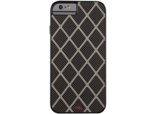 case-mate Carbon Alloy fr iPhone 6, schwarz-titanium