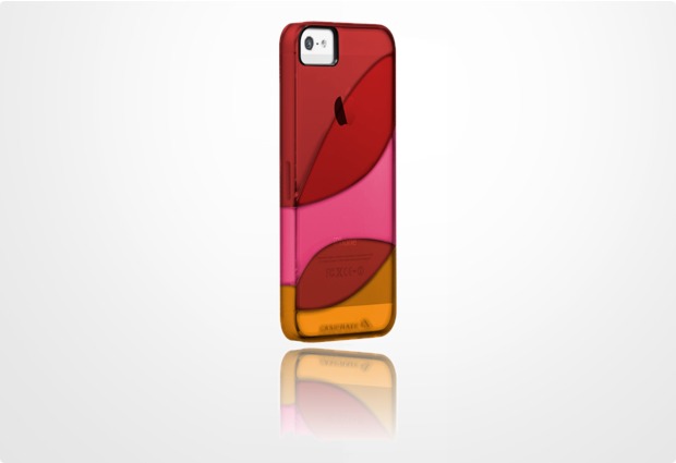 case-mate Colorways fr iPhone 5, rot-pink-orange