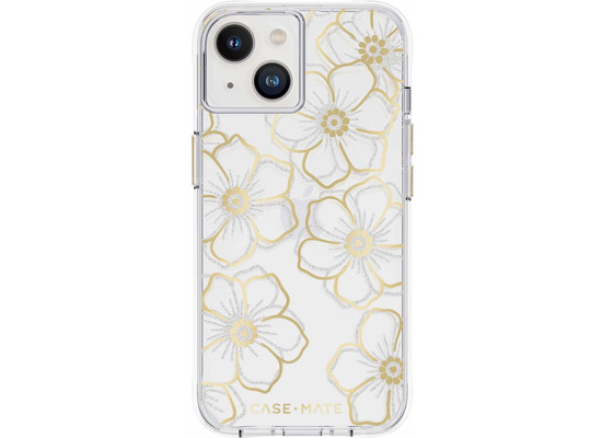 case-mate Floral Gems Case, Apple iPhone 14/13, transparent, CM049182