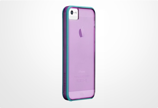 case-mate Haze fr iPhone 5/5S/SE, lila-blau