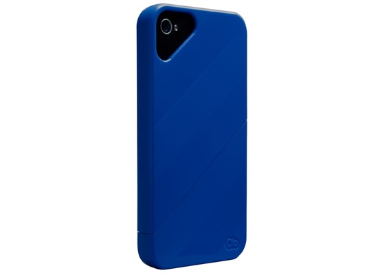 case-mate Olo Cumulo fr iPhone 4 / 4S, dunkelblau