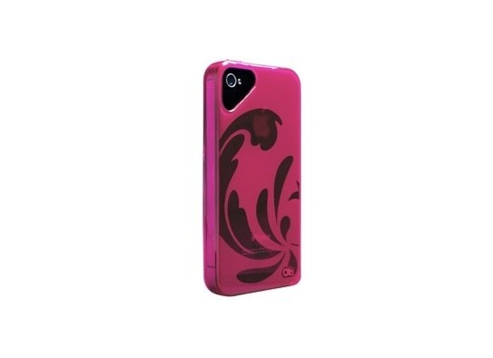 case-mate Olo Glacier Crest fr iPhone 4 / 4S, pink