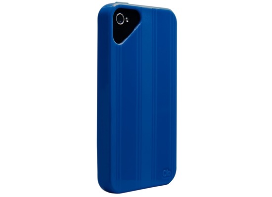case-mate Olo Nimbus Stripes fr iPhone 4 / 4S, dunkelblau