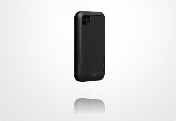 case-mate Phantom fr iPhone 4 / 4S, schwarz