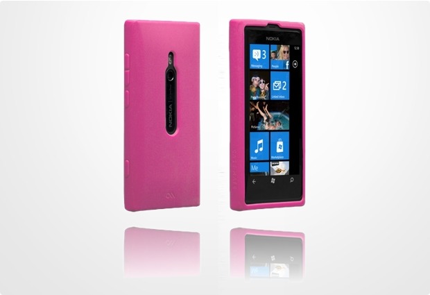 case-mate Safe Skin fr Nokia Lumia 800, pink