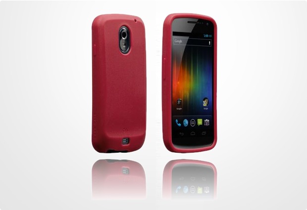 case-mate Safe Skin fr Samsung i9250 Galaxy Nexus, rot