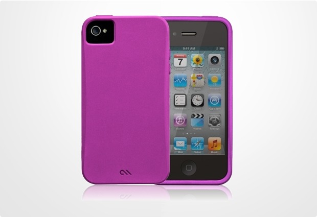 case-mate Safe Smooth fr iPhone 4 / 4S, lila